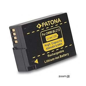Patona Batteri för Panasonic DMW-BLC12 950mAh 7.2V