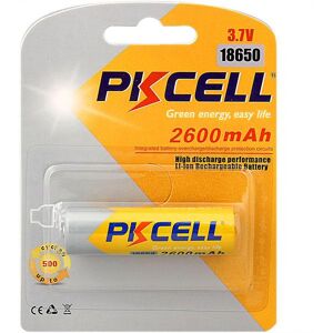 18650 PKcell Li-ion 2600mah Laddningsbart 10-pack