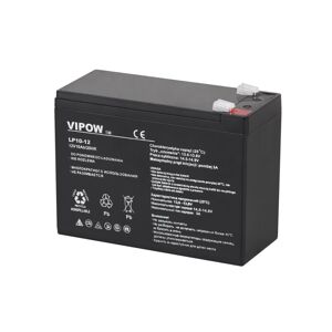VIPOW gel batteri 12V 10Ah
