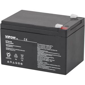 VIPOW gel batteri 12V 14Ah