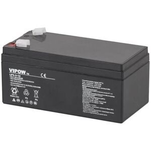 VIPOW gel batteri 12V 3,3Ah