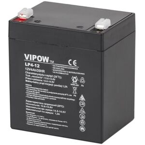 VIPOW gel batteri 12V 4,0Ah