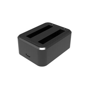 Insta360 X3 PULUZ til USB-oplader med dobbelte batterier med indikatorlampe