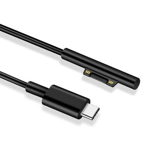 My Store Surface Pro 7 / 6 / 5 to USB-C / Type-C Male Interfaces Power Adapter Charger Cable for Microsoft Surface Pro 7 / 6 / 5 / 4 / 3 / Microsoft Surface Go