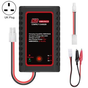 High Discount HTRC N8 Ni-MH Ni-Cr Batterioplader Smart Balance Charger, UK Plug Plug