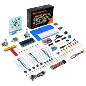 High Discount SunFounder Super Starter Learning Kit V3.0 til Raspberry Pi 4/3 Model B +/3 Model B