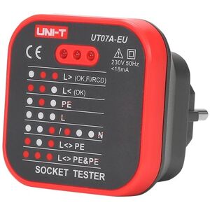 Uni-T UT07A-EU stikkontakt tester