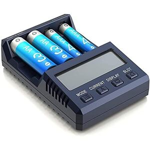 SKYRC NC1500 Smart Downloader til 4-bay batteri og AA/AAA Ni-MH tilbehør til fjernstyret legetøj Batterianalysator