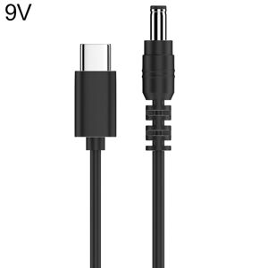 Shoppo Marte 9V 5.5 x 2.1mm DC Power to Type-C Adapter Cable