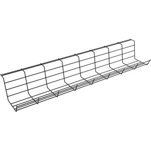 Axessline Wire Tray - Cable tray, L720 mm, black