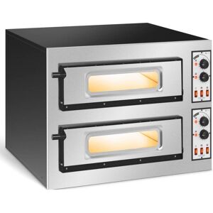 Royal Catering Pizzaovn - dobbelt - 2 x pizzadiameter 45 cm