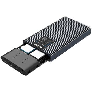 Maiwo eksternt kabinet til harddiskkloning M.2 SATA SSD USB3.2 5Gbps 1:1