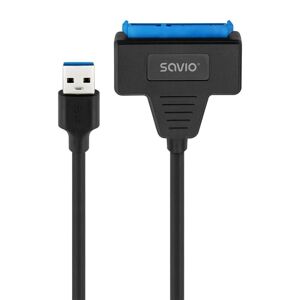 USB-adapter til SATA til harddisk Savio AK-68 25 cm