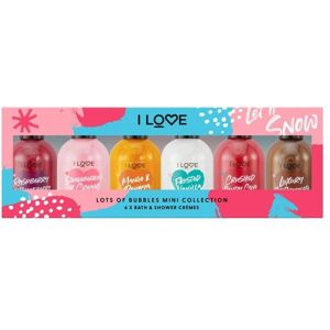 I Love Lots Of Bubbles Mini Collection 6x Bath & Shower Crèmes