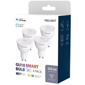 Yeelight LED Smart Bulb GU10 White color 4pcs /pack