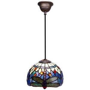 Loftslampe Viro Belle Epoque Blå Jern 60 W 20 x 125 x 20 cm