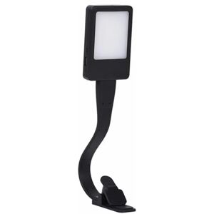 MTK Genopladeligt læselys læselampe Clip On LED Book Light - Sort