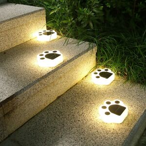 Shoppo Marte Bear Paw Outdoor Solar LED Courtyard Buried Light(Warm Light)