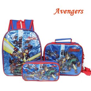 Avengers Rygsæk skoletaske 3-pack fødselsdagsgave