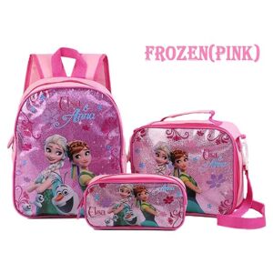 Frozen Pink Rygsæk skoletaske 3-pack fødselsdagsgave