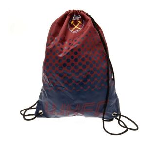 West Ham United FC Fade Design Drawstring Gym Bag