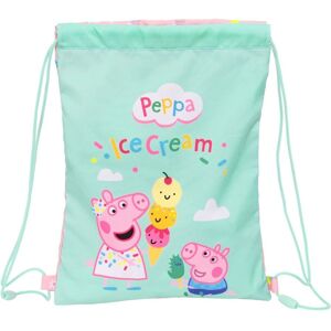 Ripa Skotaske med stropper Peppa Pig Is Pink Mint 26 x 34 x 1 cm