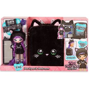 Na! Na! Na! Na Na Na Surprise 3-in-1 Backpack Bedroom Playset With Fashion Doll Tuesday Meow