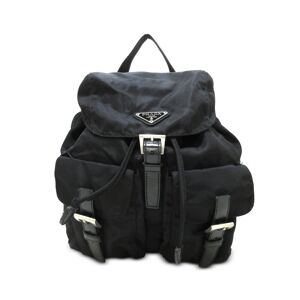 Pre-owned Prada Tessuto Backpack Black