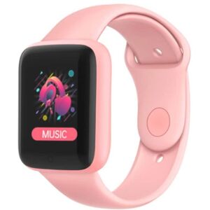 High Discount D20s Smart Watch For Mænd Bluetooth Connected Phone Pulsmåler Fitness Sports Smartwatch pink