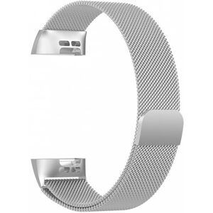 Fitbit Charge 3/4 Metallarmbånd L, Sølv