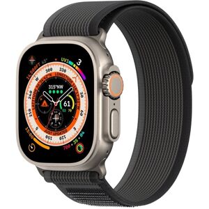 For Apple Watch Ultra 49mm DUX DUCIS YJ Series Nylon Watch Band(Black)