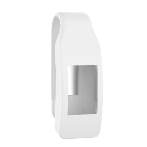 Enkay Smart Watch Silicone Clip Button Protective Case for Fitbit Inspire / Inspire HR / Ace 2(White)