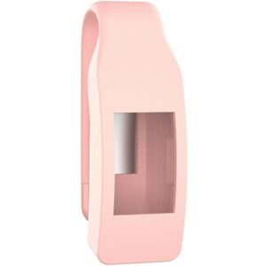 Enkay Smart Watch Silicone Clip Button Protective Case for Fitbit Inspire / Inspire HR / Ace 2(Pink)