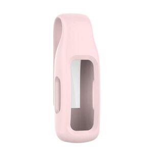 Shoppo Marte For Fitbit Ace 3 / Inspire 2 Silicone Protective Clip Case Cover(Rose Pink)