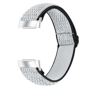 INF Fitbit Charge 5 armbånd Nylon Grå / Sort - Hurtige leveringer