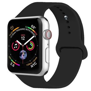 CaseOnline Apple Watch 4 (44mm) Sport Armbånd  - Sort