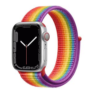 CaseOnline Nylon Armbånd Apple Watch 7 (45mm) -Pride Edition