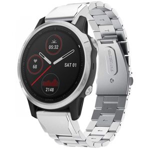 CaseOnline Armbånd titanium Garmin Fenix 7S - Sølv