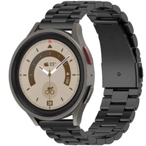 CaseOnline Armbånd Rustfrit stål Samsung Galaxy Watch 5 Pro (45mm) - Sort