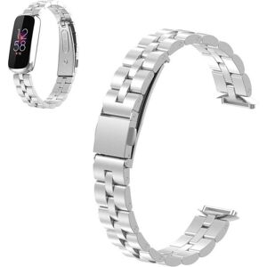 Generic Fitbit Luxe stainless steel watch strap - Silver