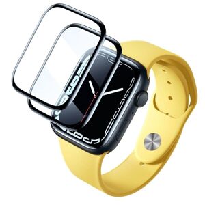 Generic 2Pcs BASEUS Apple Watch Series 8 (41mm) HD  clear screen protector - Black