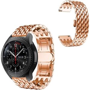 Generic Universal stainless steel watch band - Rose Gold