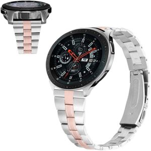 Generic Samsung Galaxy Watch (46mm) / S3 Frontier rustfrit stålkæde rem - rødguld