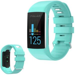 Generic Polar A370 / A360 unique silicone watch band - Cyan