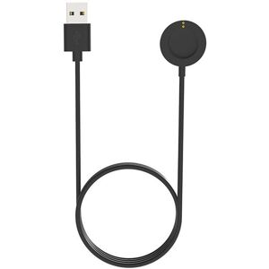 Generic 1m USB magnetic charging dock cable for Michael Kors watch - Black