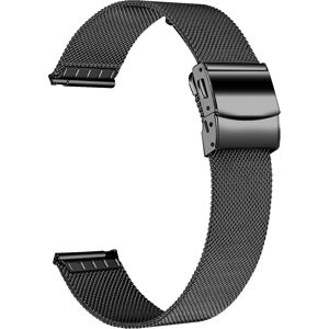 INF Urrem i rustfrit stål til Samsung Gear S3 Classic / Huawei Watch 3, 22mm