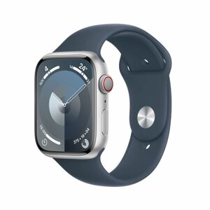Smartwatch Apple MRMG3QL/A Blå Sølvfarvet 45 mm