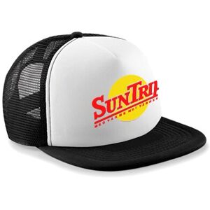 Official Stig Helmer Merch SUNTRIP - TRUCKERKEPS (SVART/VIT)