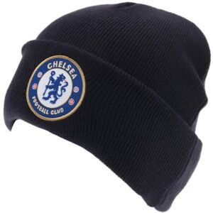 Chelsea FC Unisex voksen Crest strikket hue til voksne