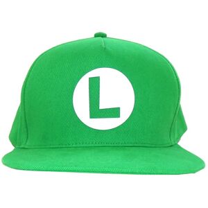 Super Mario Badge Luigi Snapback Cap